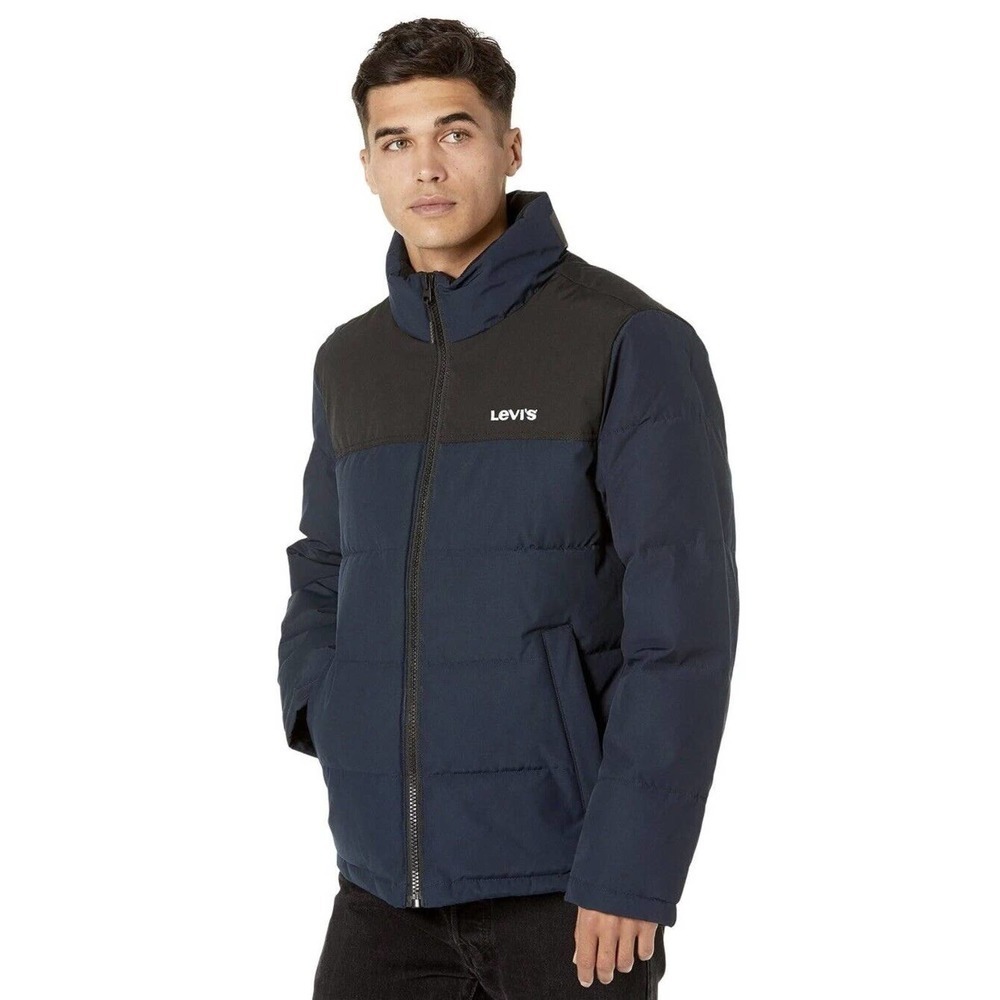 Levi’s Mens Retro Arctic Cloth Retro Bubble Puffer Jacket Size 2XL Coat